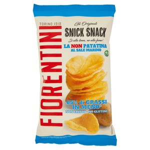 Chips Di Patate La Non Patatina Snick Snack Al Sale Marino Fiorentini - Foto 1