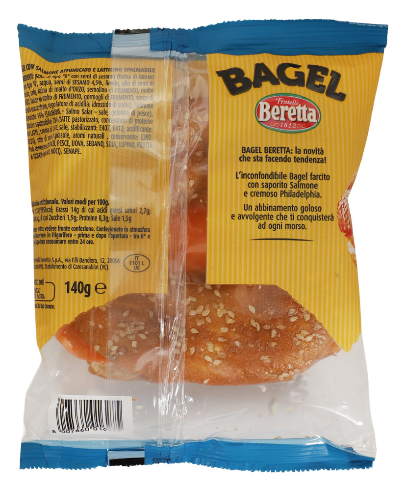 Bagel Salmone E Philadelphia Beretta - Foto 3