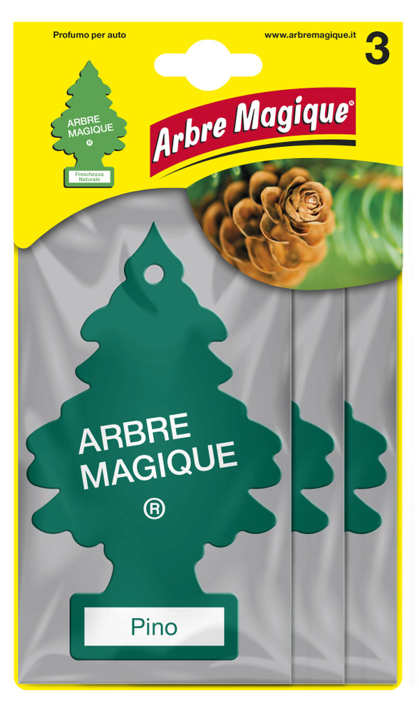 3 Profumatori Per Auto Arbre Magique Pino - Foto 1