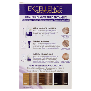 Colorazione Capelli 8.11 Biondo Chiaro Excellence Cool Creme - Foto 3