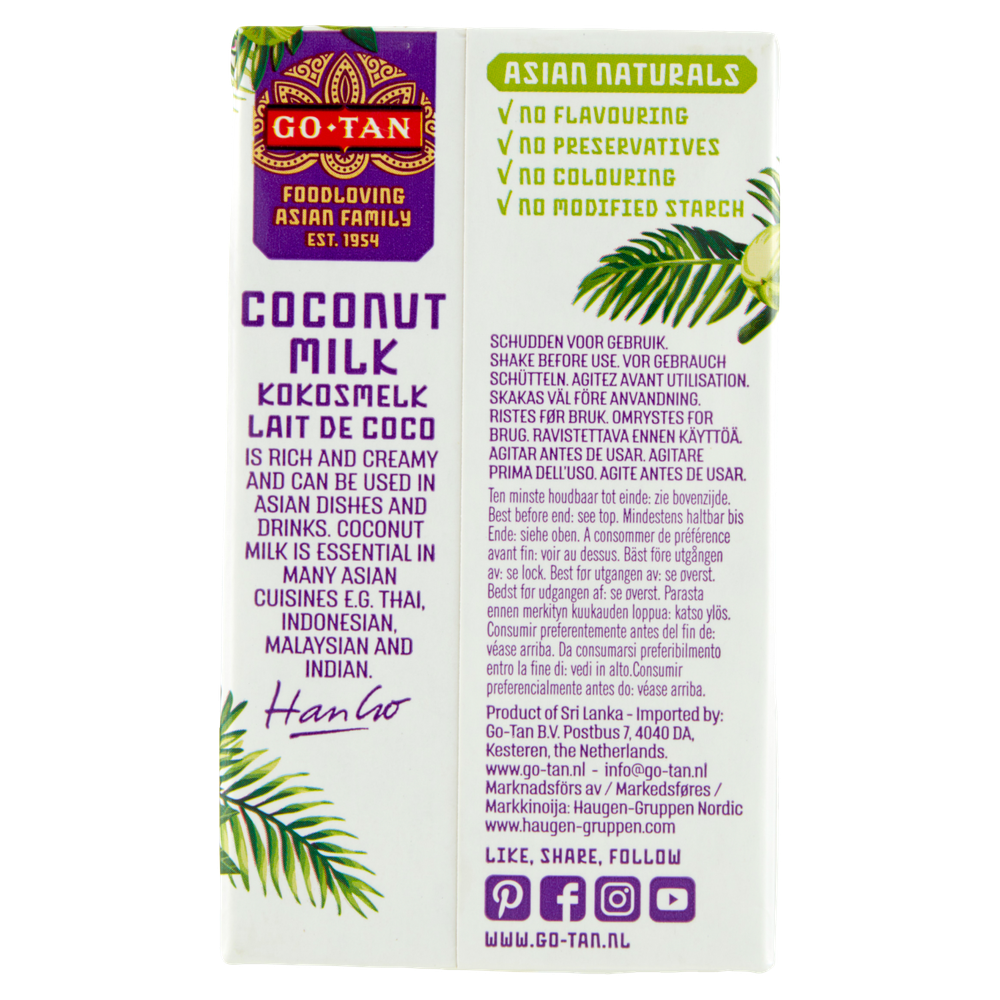 Latte Di Cocco Asian Naturals Go-Tan - Foto 3
