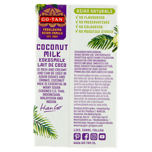 Latte Di Cocco Asian Naturals Go-Tan - Foto 3