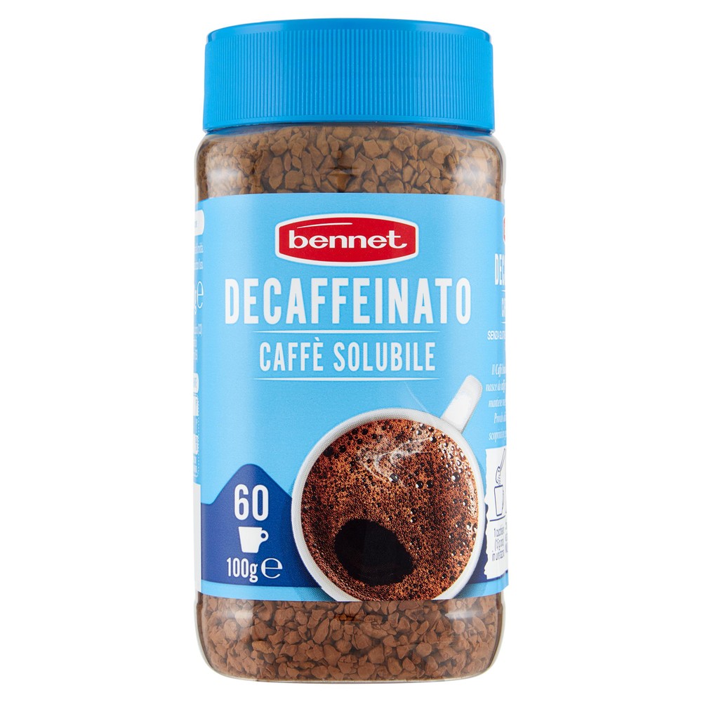 Caffè Solubile Decaffeinato Senza Glutine Bennet - Foto 1