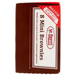 Mini Brownies 8x30g Con Gocce Di Cioccolato Sapori & Piaceri - Foto 2