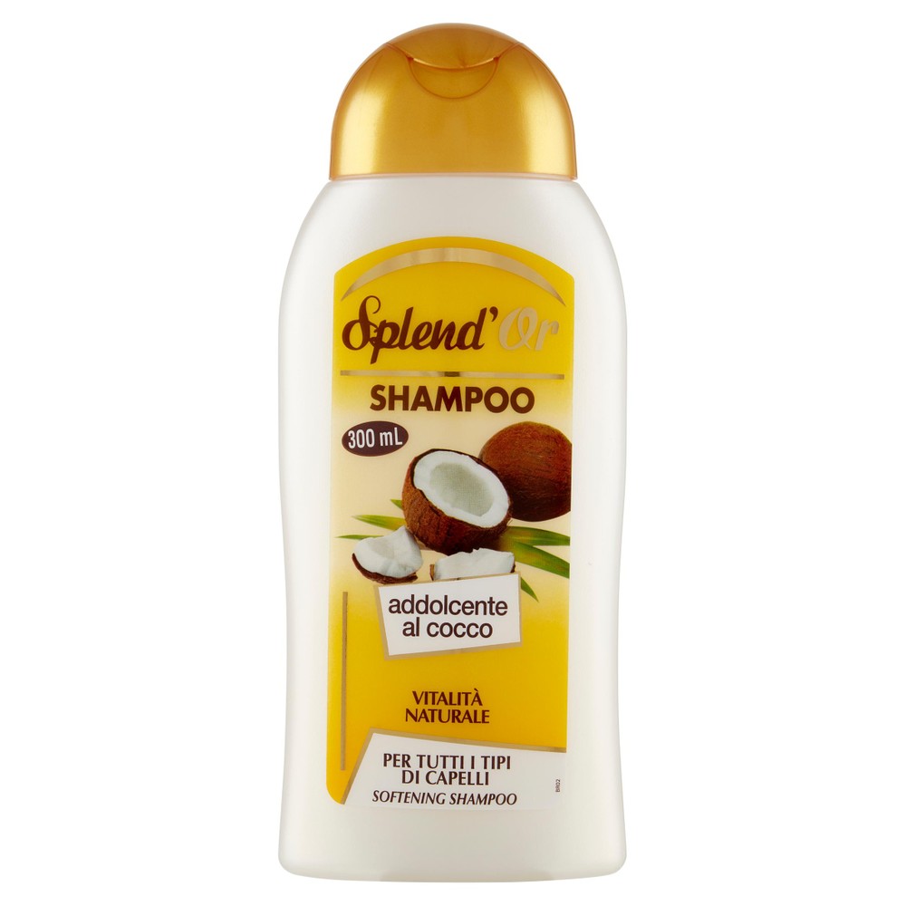 Shampoo Addolcente Al Cocco Per Tutti I Tipi Di Capelli Splend'or