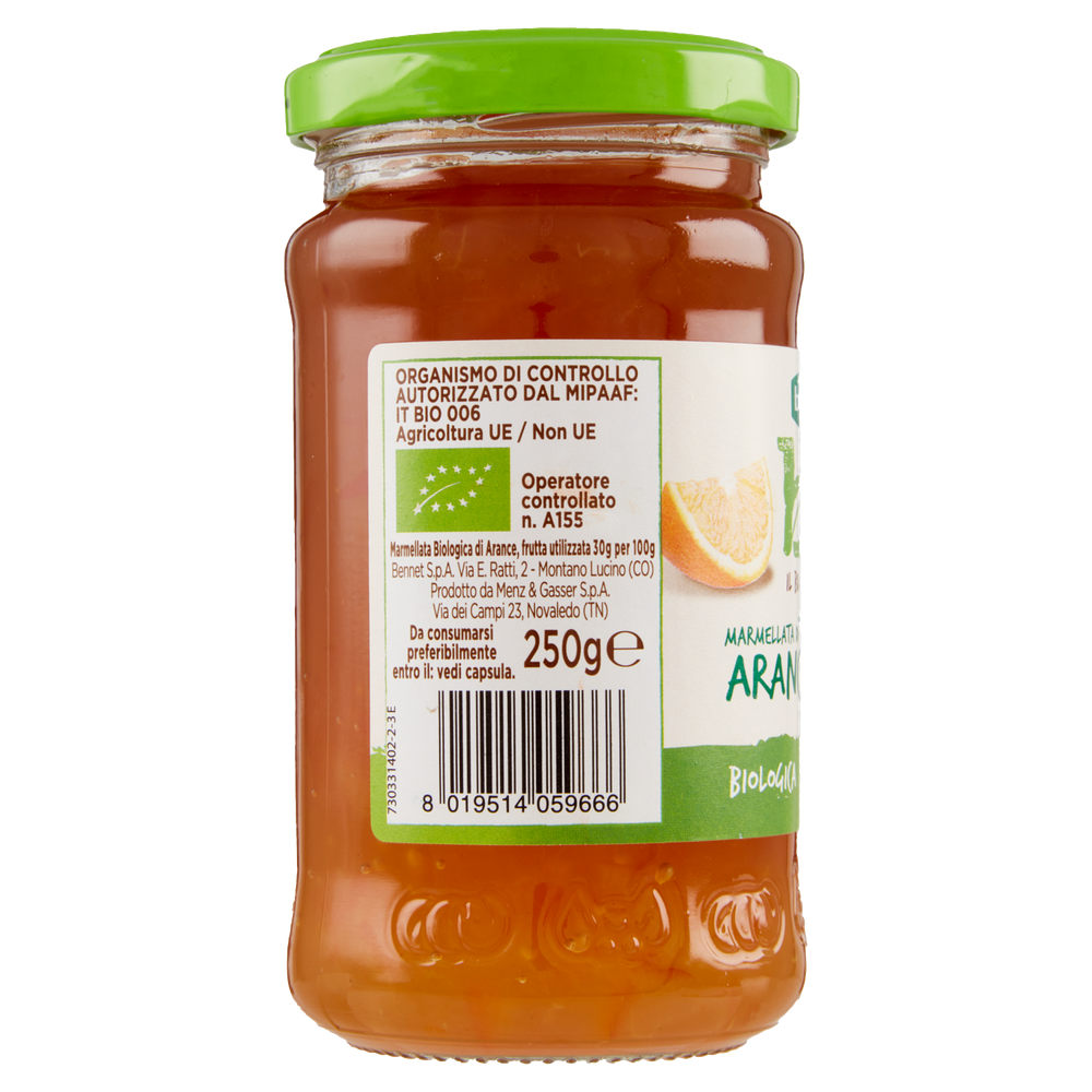Marmellata Di Arance Biologica 30% Di Frutta Bennet Bio - Foto 2