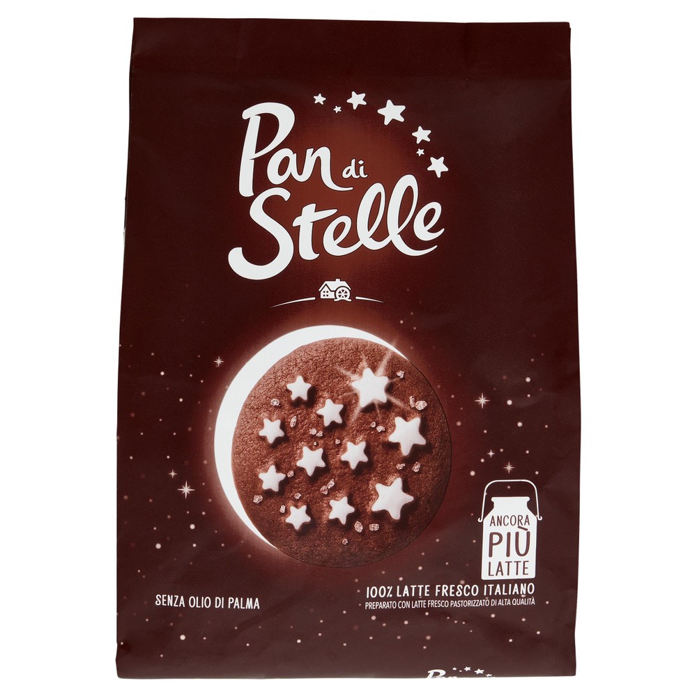 Biscotti Al Cacao Nocciole E Latte Fresco Pan Di Stelle - Foto 1