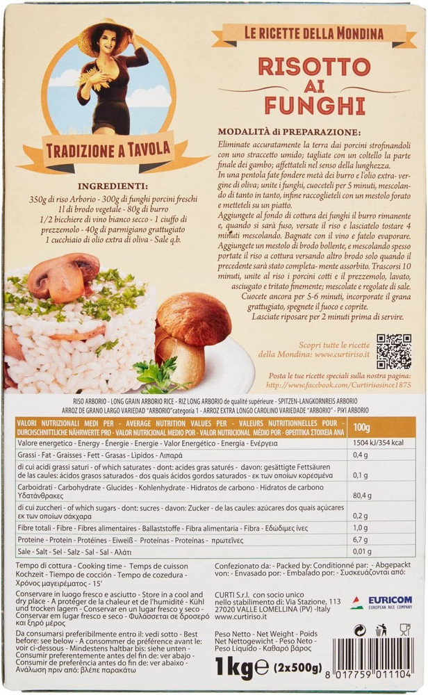 Riso Arborio Per Risotto E Riso Asciutto Curtiriso - Foto 3