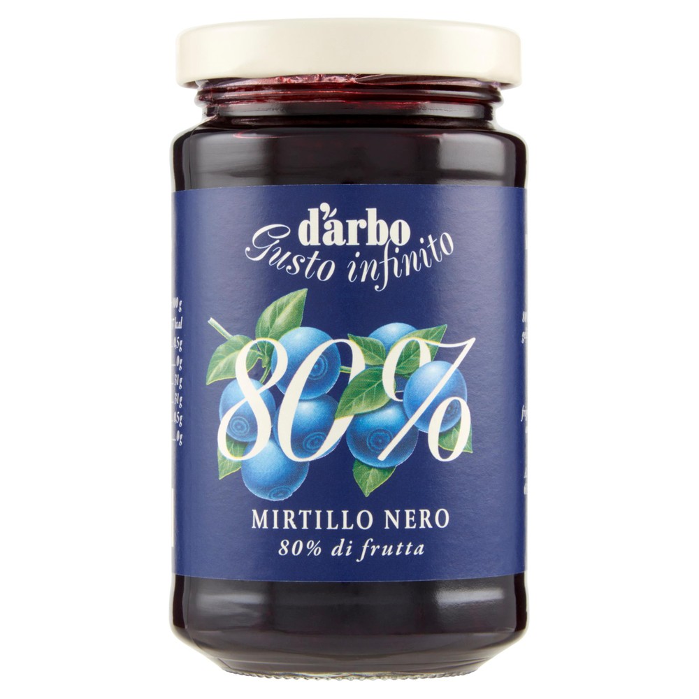 Crema Di Frutta Con 80% Di Mirtilli Neri D'arbo - Foto 1