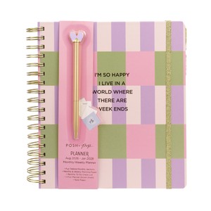Agenda Settimanale 18 Mesi Plaid - (august 2026 - January 2028) - Foto 1