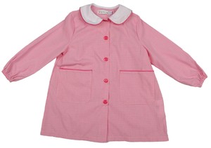 Grembiule Asilo Bambina 3 Anni Vichy Rosa - Foto 1