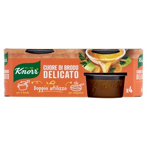 Cuore Di Brodo Delicato Senza Glutammato 4x28g Knorr - Foto 1