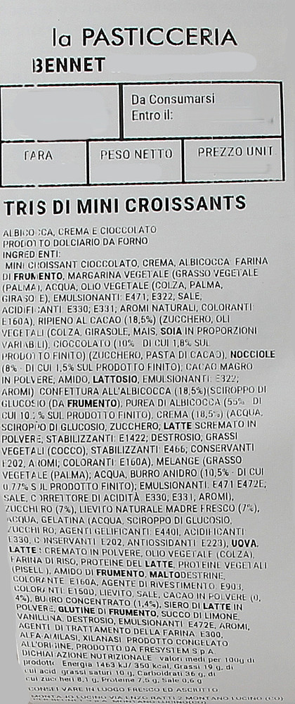 Mini Croissant Mix