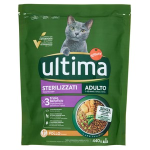 Alimento Secco Per Gatti Sterilizzato Pollo Ultima - Foto 1