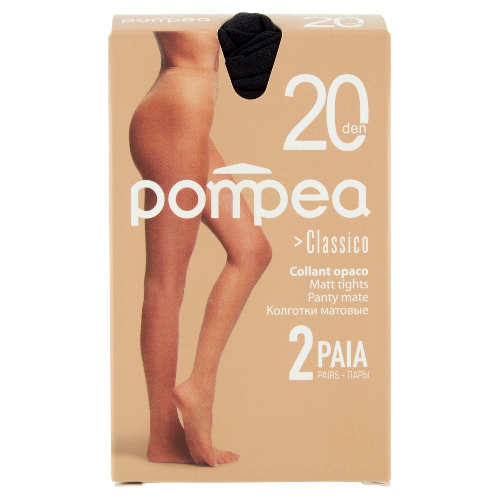 Collant Classico Tg M/L Nero 20 Denari Conf Da 2 Pompea - Foto 1