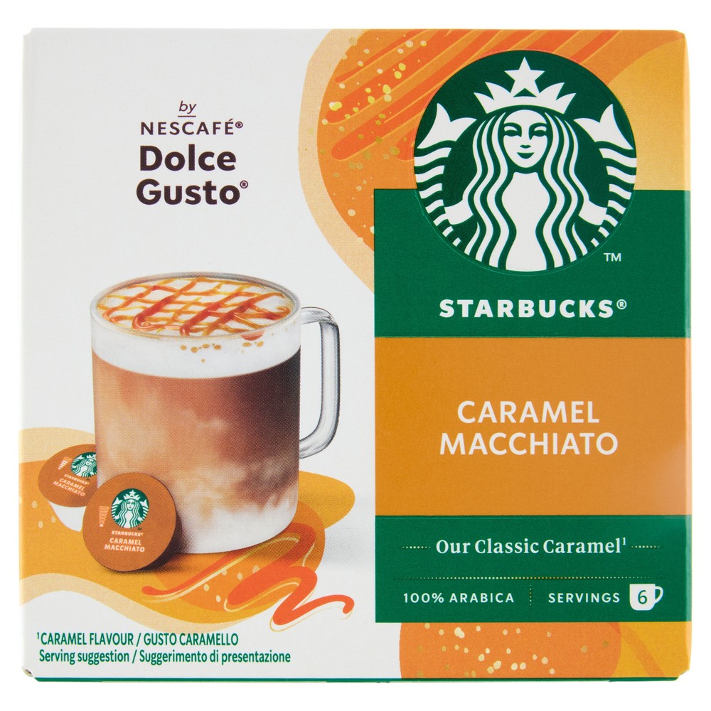 Capsule Caffè Caramel Macchiato 12 Pz Compatibili Dolce Gusto - Foto 1