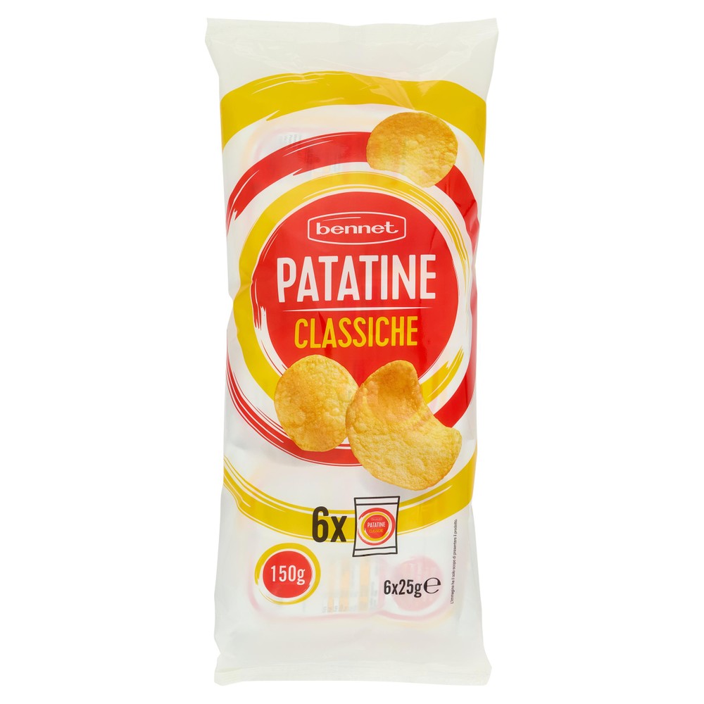 Patatine Classiche Multipack Bennet - Foto 1