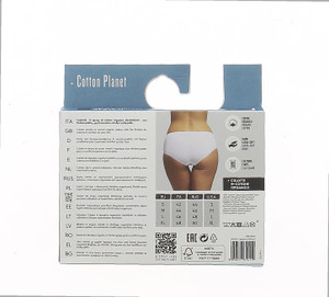 Culotte Donna Cotton Planet L Nero Pompea - Foto 3