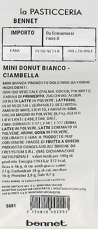 Mini Ciambella Bianca - Foto 3