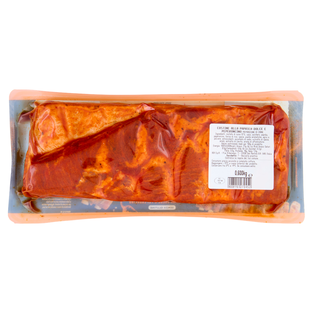 Costine Di Suino Con Peperoncino Carne Al Fuoco Aia - Foto 3
