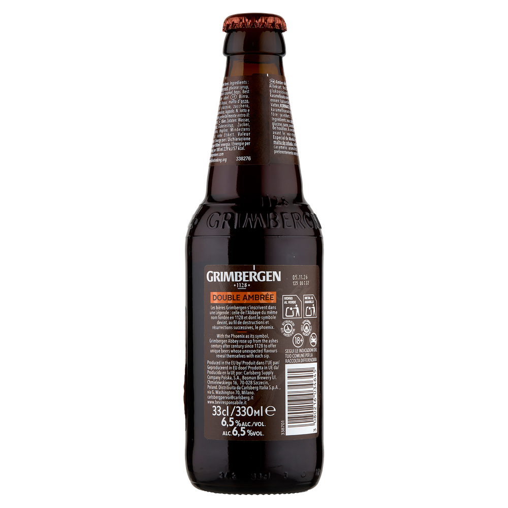 Birra Double Ambree Grimbergen - Foto 3