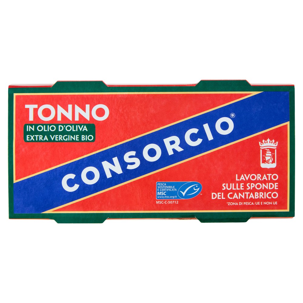 Tonno Consorcio Trancio Olio Evobio Latta G.101x2 - Foto 1