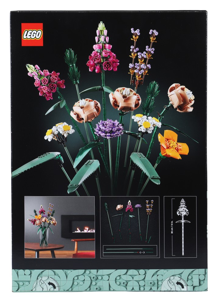 Bouquet Di Fiori Lego Icons - Foto 3
