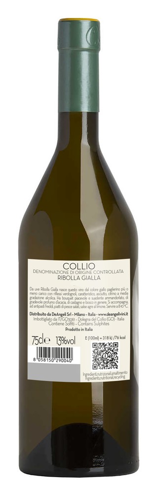Vino Bianco Friulano Collio Doc Deangeli - Foto 2