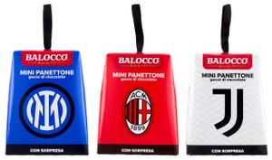 Mini Panettone Con Gocce Di Cioccolato Calcio Balocco - Foto 3