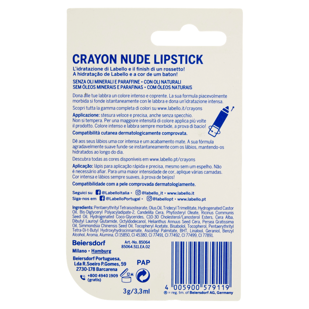 Labello Crayon Nude