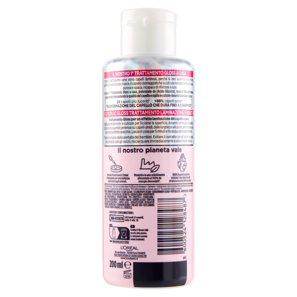 Trattamento Capelli Lamination Glycolic Gloss Elvive - Foto 3