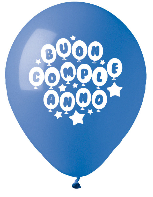 20 Palloncini Gonfiabili Scritta Buon Compleanno - Foto 1