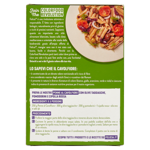Penne Al Cavolfiore Bio Ricche Di Fibre Felicia - Foto 3