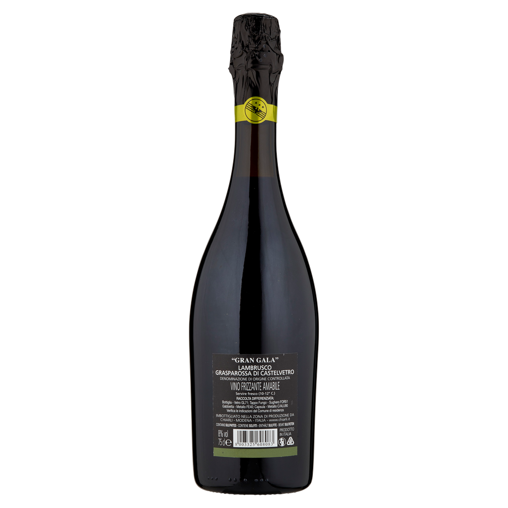Lambrusco Grasparossa Amabile  Gran Gala Chiarli - Foto 3