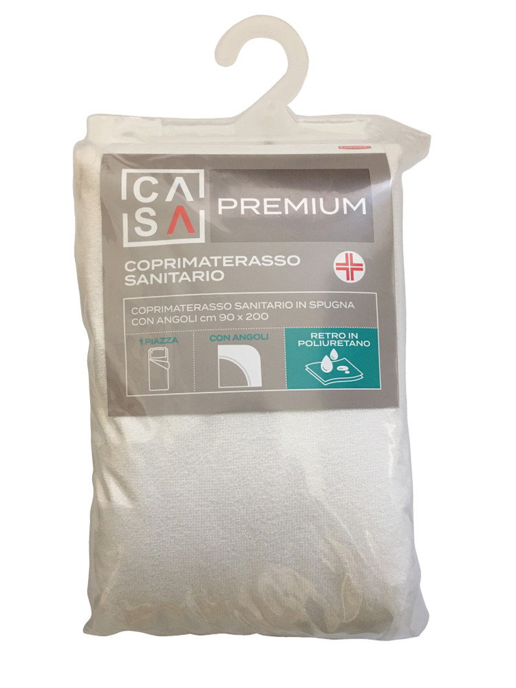 Coprimaterasso Sanitario Con Angoli 1 Piazza Cm90x200 Casa Premium - Foto 1