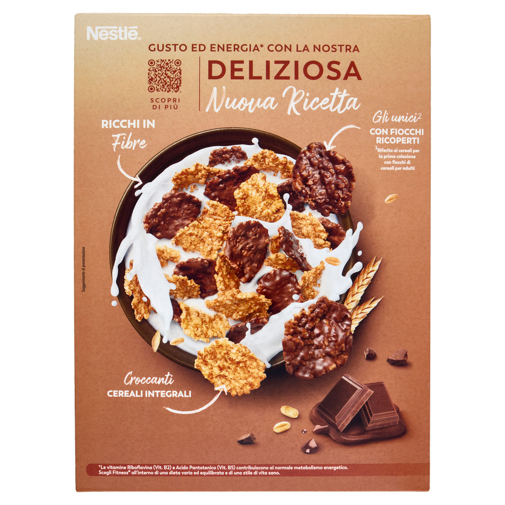 Cereali Integrali Con Fiocchi Di Cioccolato Al Latte Fitness - Foto 3