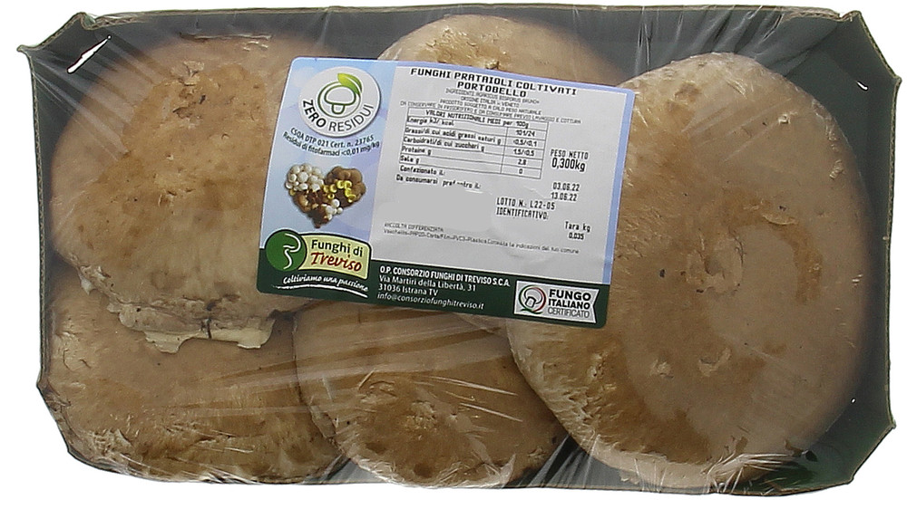 Funghi Portobello Residuo Zero In Vassoio - Foto 1
