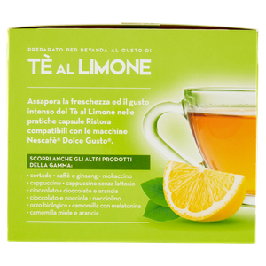 Tè Al Limone In Capsule Compatibili Nescafé Dolce Gusto 10pz Ristora - Foto 2
