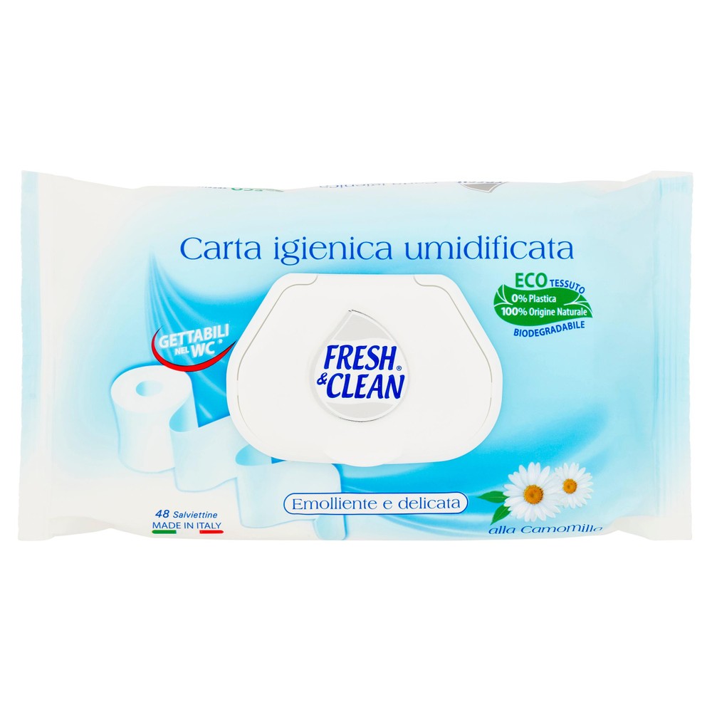 Carta Igienica Umidificata Fresh & Clean - Foto 1