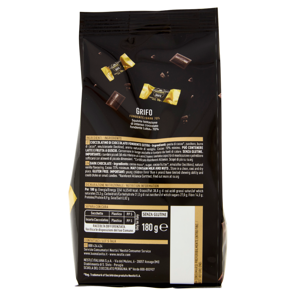 Cioccolatini Al Cioccolato Fondente 70% Grifo Perugina - Foto 3