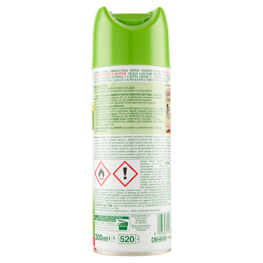 Disinfettante Per Superfici Spray Agrumi Citrosil
