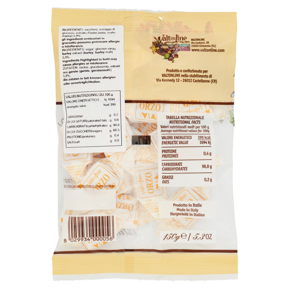 Caramelle D'orzo Gusto Intenso Valtonline - Foto 3