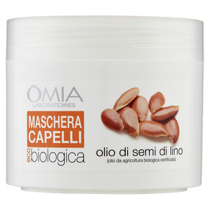 Omia Maschera Capelli Semi Di Lino