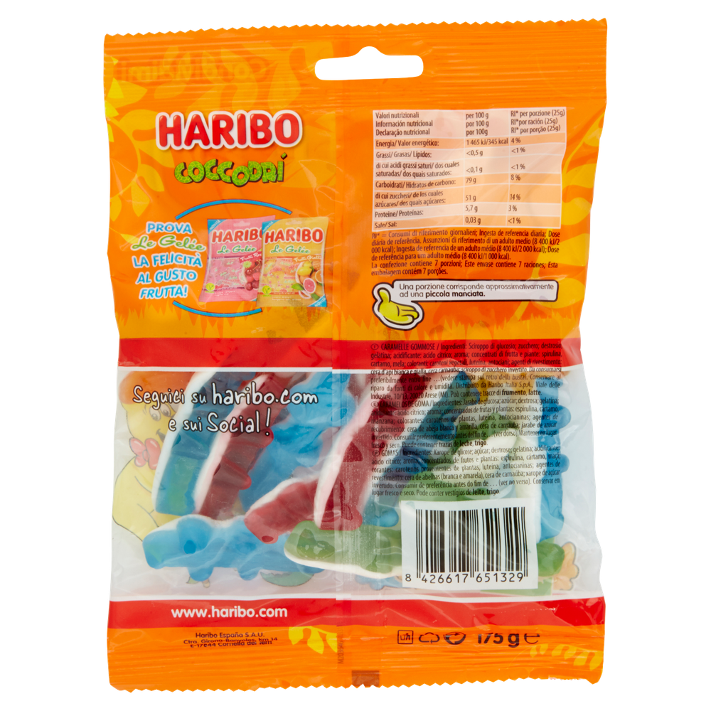 Caramelle Coccodrì Gommose Ai Gusti Misti Haribo - Foto 3
