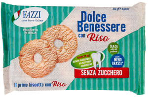 Biscotti Con Riso Senza Zucchero Fazzi - Foto 1