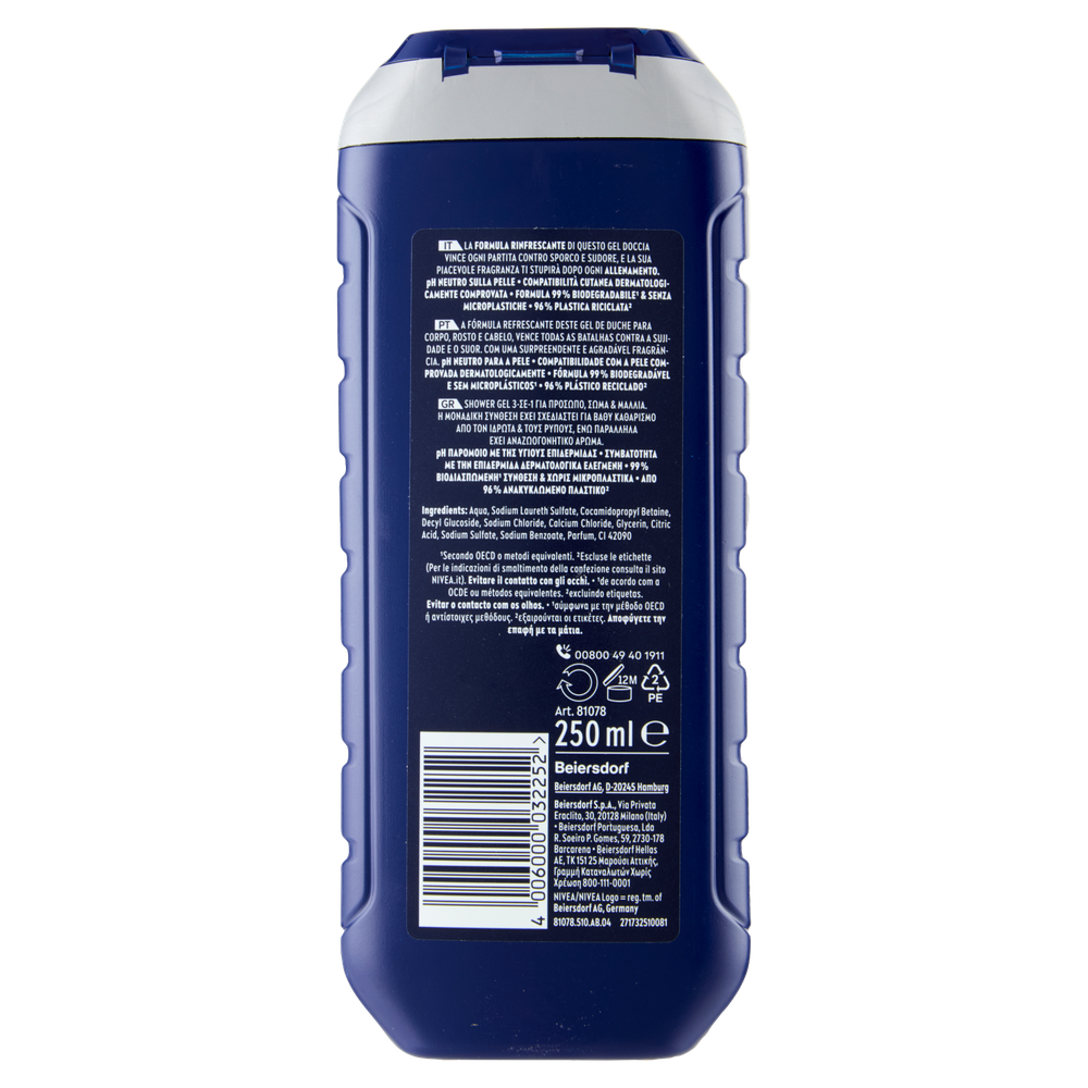 Doccia Gel Men Sport Nivea - Foto 3