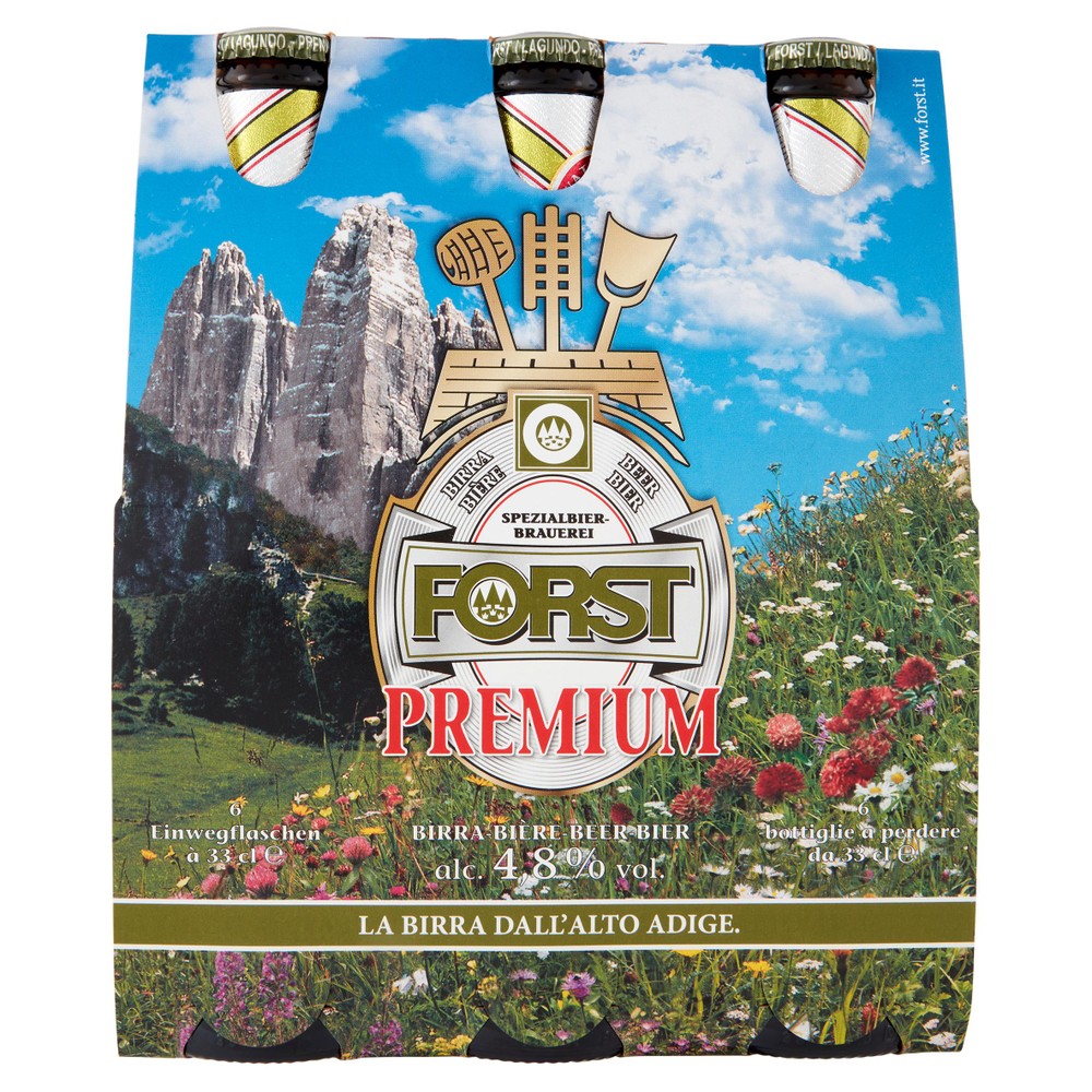 Birra Forst Premium 6 Bottiglie Da Cl.33 - Foto 1