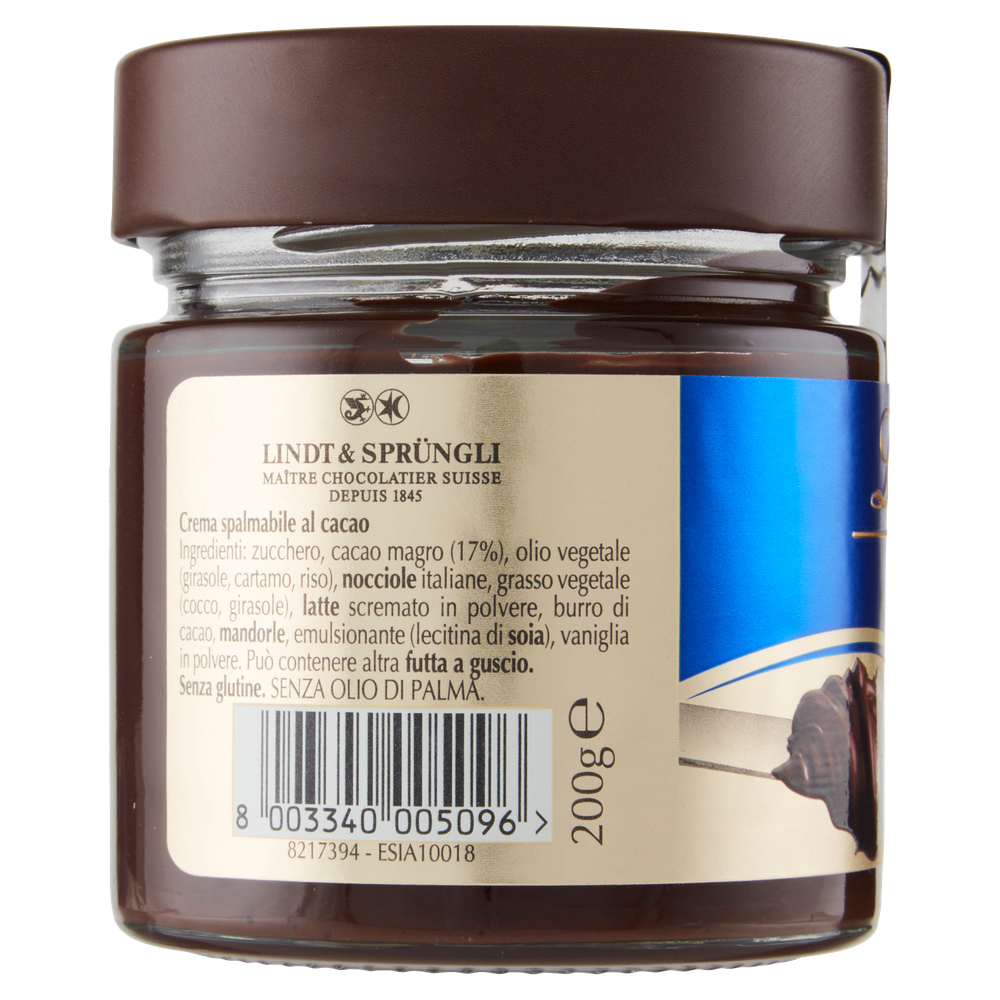 Crema Spalmabile Fondente Al Cioccolato Fondente Lindt - Foto 2