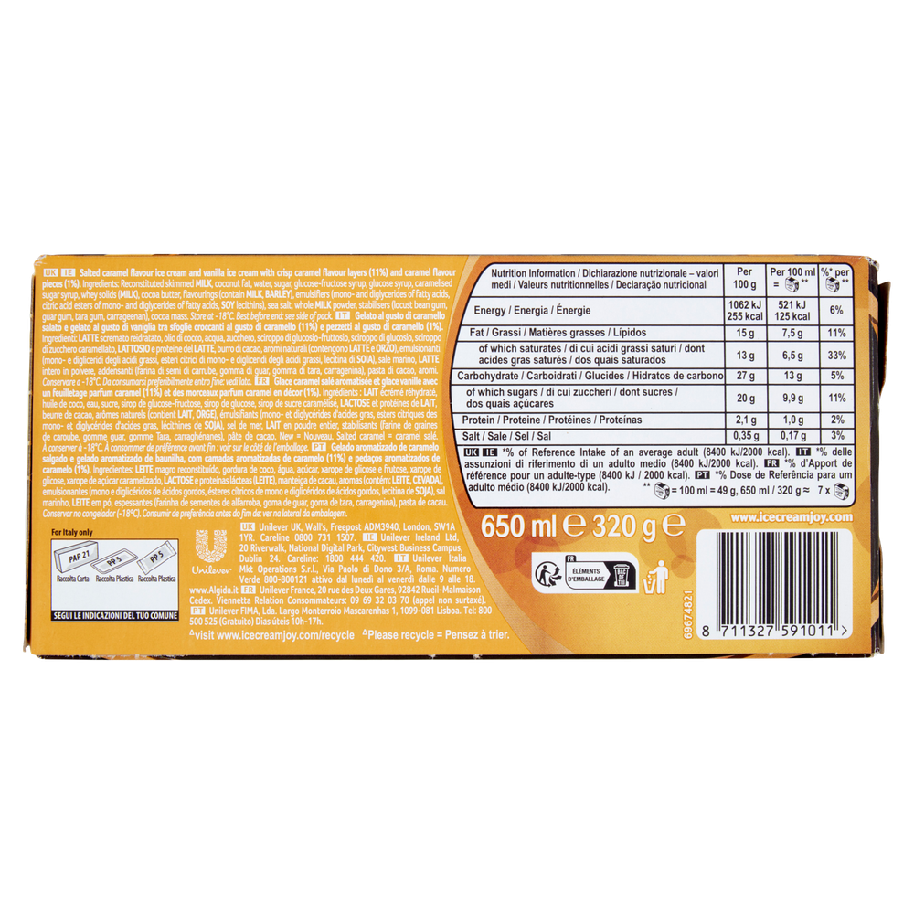 Viennetta Salted Caramel Algida - Foto 3