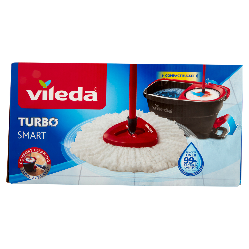 Sistema Lava-Pavimenti Con Fiocco In Microfibra Vileda Turbosmart - Foto 3